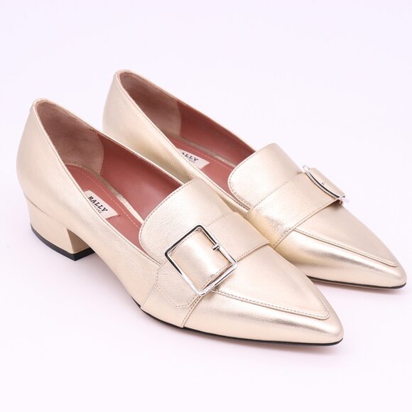 Bally Shoes - NWT - Bally Harumi Block Heel - Champagne👠